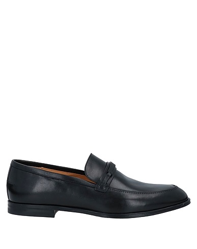 BALLY Loafers Black Calfskin
