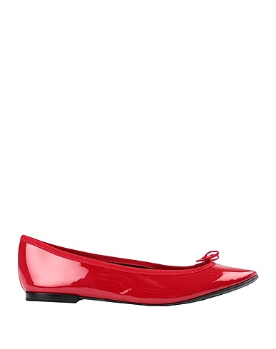 REPETTO バレリーナ レッド 牛革（カーフ） 100%