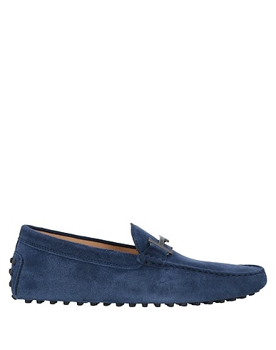 TOD'S Loafers Midnight blue Soft Leather