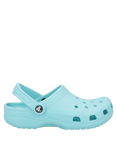 CROCS Mules y zuecos Azul celeste 100% Goma