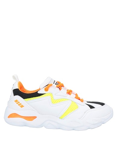 MSGM Sneakers KIDS White Textile fibres