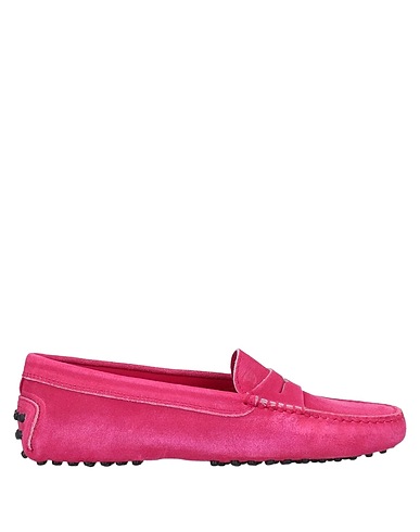 TOD'S Loafers Fuchsia Leather