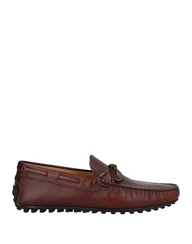 TOD'S モカシン ブラウン 革