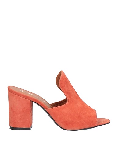 VIA ROMA 15 Sandals Salmon pink Leather