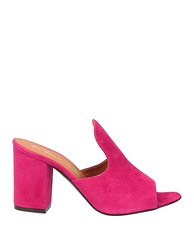VIA ROMA 15 Sandals Fuchsia Leather