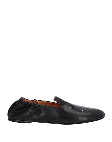 MAISON MARGIELA Loafers Black Soft Leather