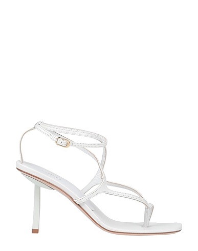 LE SILLA Sandals White Soft Leather