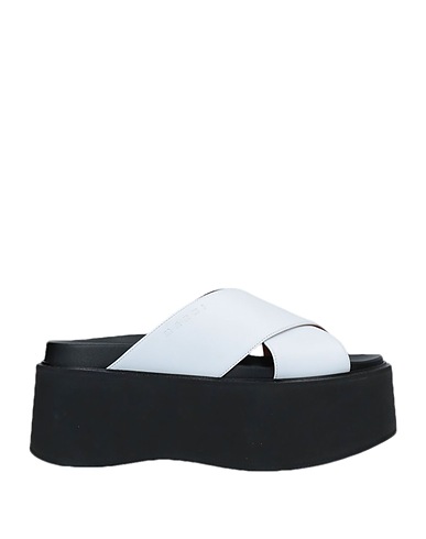 MARNI Sandals White Soft Leather