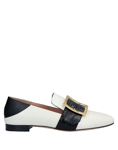 BALLY Loafers Ivory Calfskin