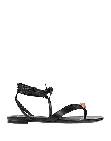 VALENTINO GARAVANI Infradito Nero Pelle