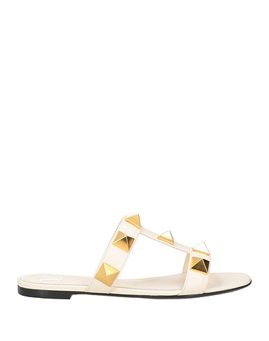 VALENTINO GARAVANI Sandals Off white Leather