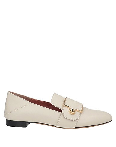 BALLY Loafers Ivory Calfskin