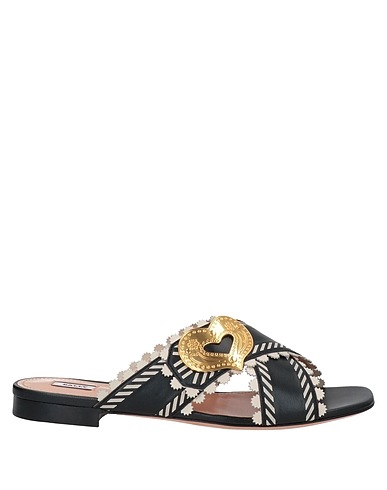 BALLY Sandals Black Lambskin