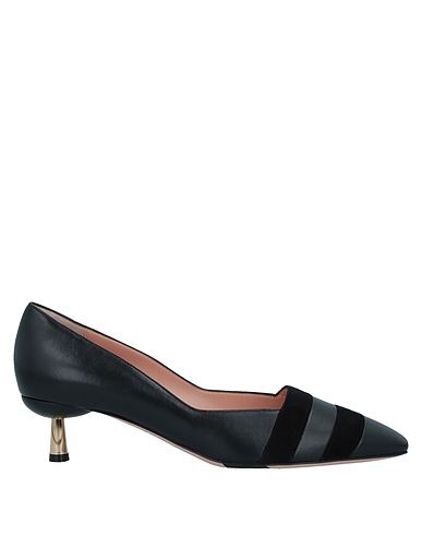 BALLY Court Black Lambskin