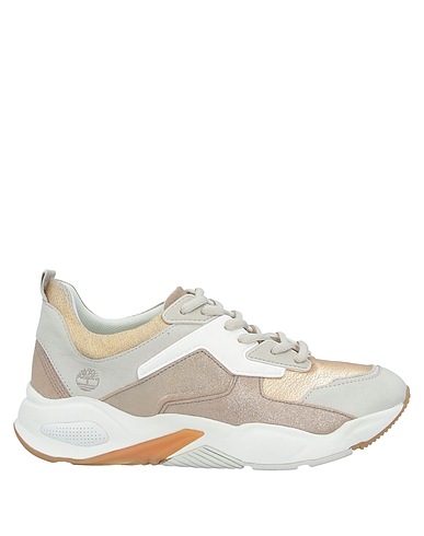 TIMBERLAND Sneakers Light grey Soft Leather, Textile fibres