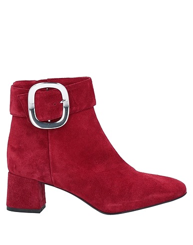 SPAZIOMODA Ankle boot Burgundy Leather