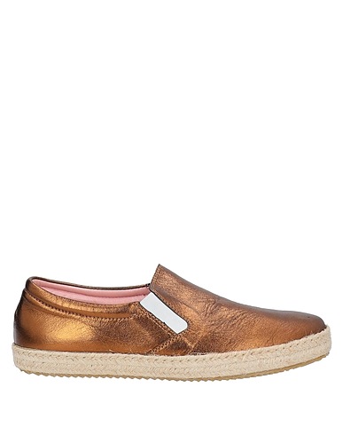 STUDIO POLLINI Espadrilles Bronze Soft Leather