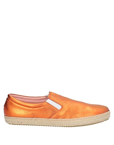 STUDIO POLLINI Espadrilles Orange Soft Leather