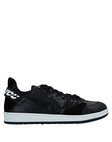 LORIBLU Sneakers Schwarz Kalbsleder, Gewebefasern