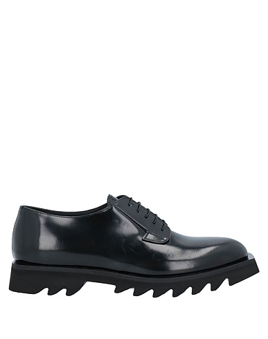 ATTIMONELLI'S Laced shoes Black Leather