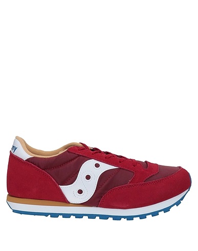 SAUCONY Sneakers Bordeaux Leder, Gewebefasern