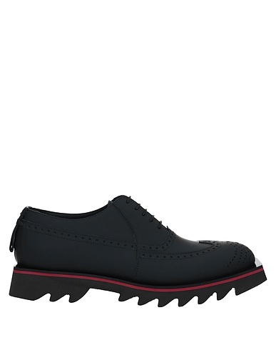 ATTIMONELLI'S Laced shoes Black Soft Leather