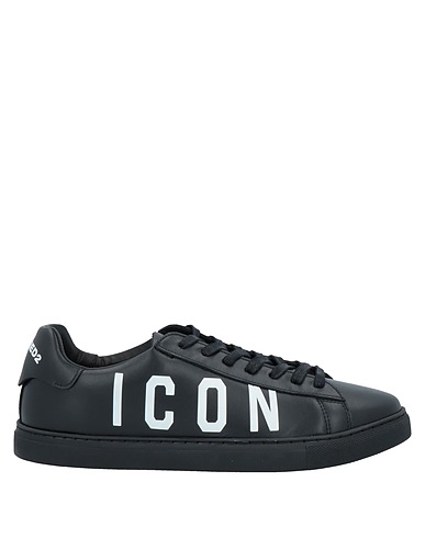 DSQUARED2 Sneakers Black Calfskin