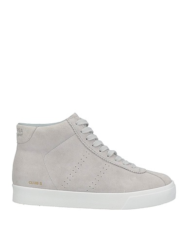 SUPERGA スニーカー ライトグレー 革（なめし加工）
