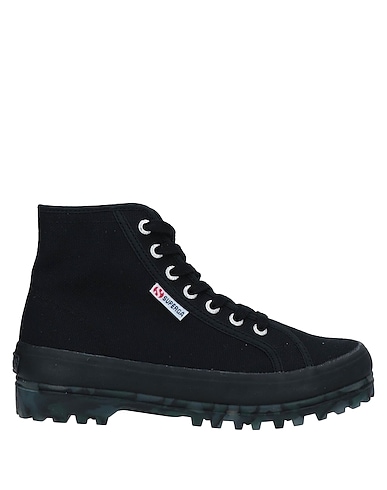 SUPERGA Sneakers Black Textile fibers