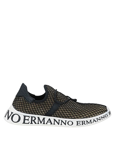 ERMANNO DI ERMANNO SCERVINO Sneakers Gold Textile fibres