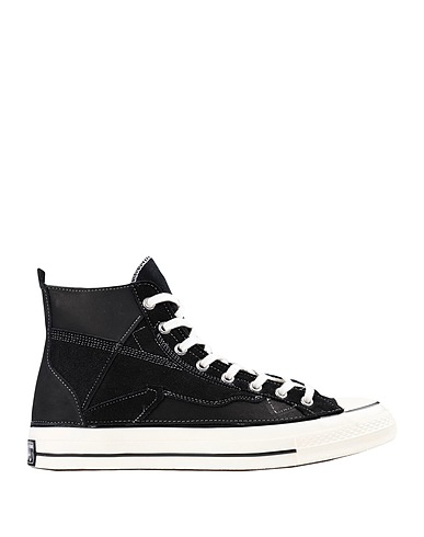 CONVERSE Sneakers CHUCK 70 CANVAS LTD HI
 Black Textile fibres, Leather