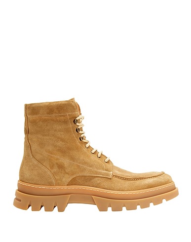 8 by YOOX Ankle boot SPLIT LEATHER CHUNKY ANKLE BOOT

 Sand 100% Calfskin