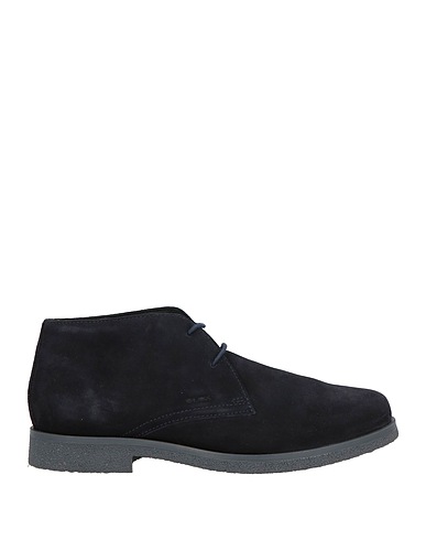 GEOX Ankle boot Navy Leather