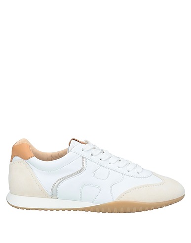 HOGAN Sneakers Weiß Leder