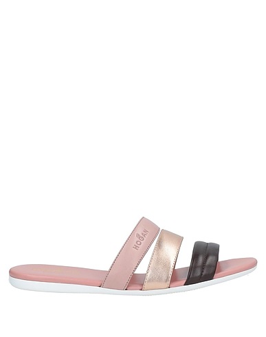 HOGAN Sandals Antique rose Leather