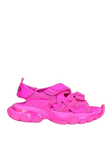 BALENCIAGA Sandals Fuchsia Leather
