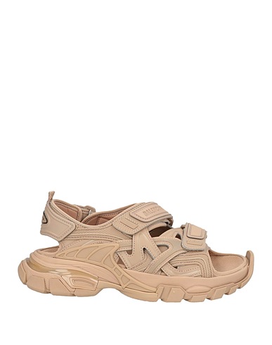 BALENCIAGA Sandals Beige Leather