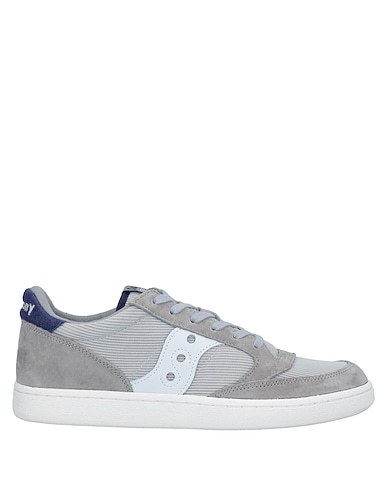 SAUCONY Sneakers Grau Leder, Gewebefasern