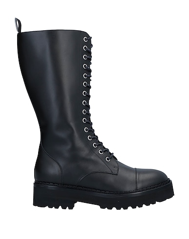 MOSCHINO Boots Black 100% Calfskin
