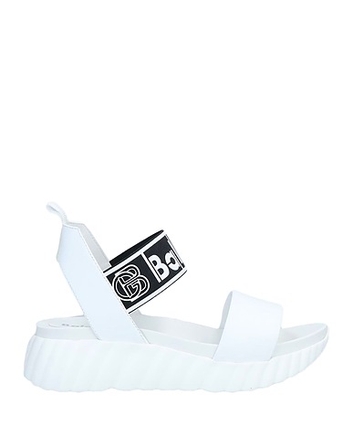 BALDININI Sandals White Calfskin