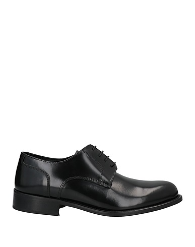 ROBERTO BOTTICELLI Laced shoes Black Calfskin