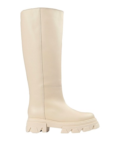 ALOHAS Boots Ivory Leather