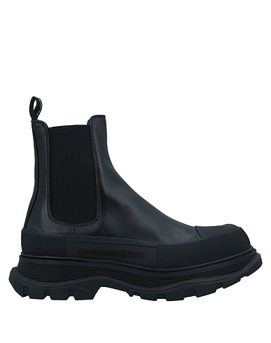 MCQUEEN Ankle boot Black Soft Leather
