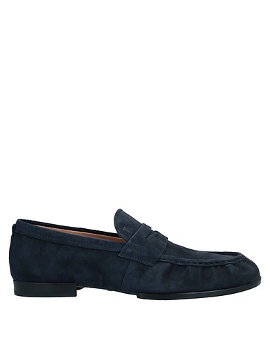 TOD'S Loafers Midnight blue Leather