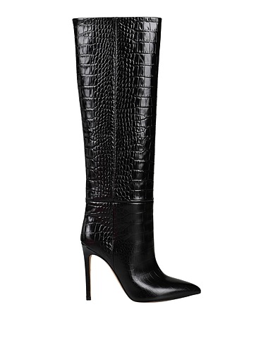 PARIS TEXAS Boots Charcoal Leather