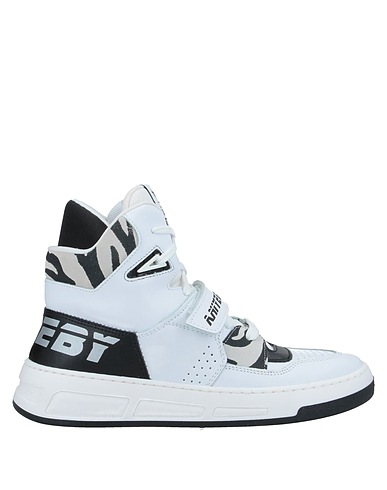 ANIYE BY Sneakers White Leather, Textile fibers