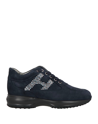 HOGAN Sneakers Navy blue Leather