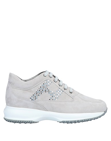 HOGAN Sneakers Ανοιχτό γκρι Δέρμα