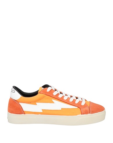 SANYAKO Sneakers Orange Textile fibers, Leather