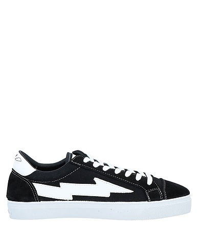 SANYAKO Sneakers Nero Pelle, Fibre tessili